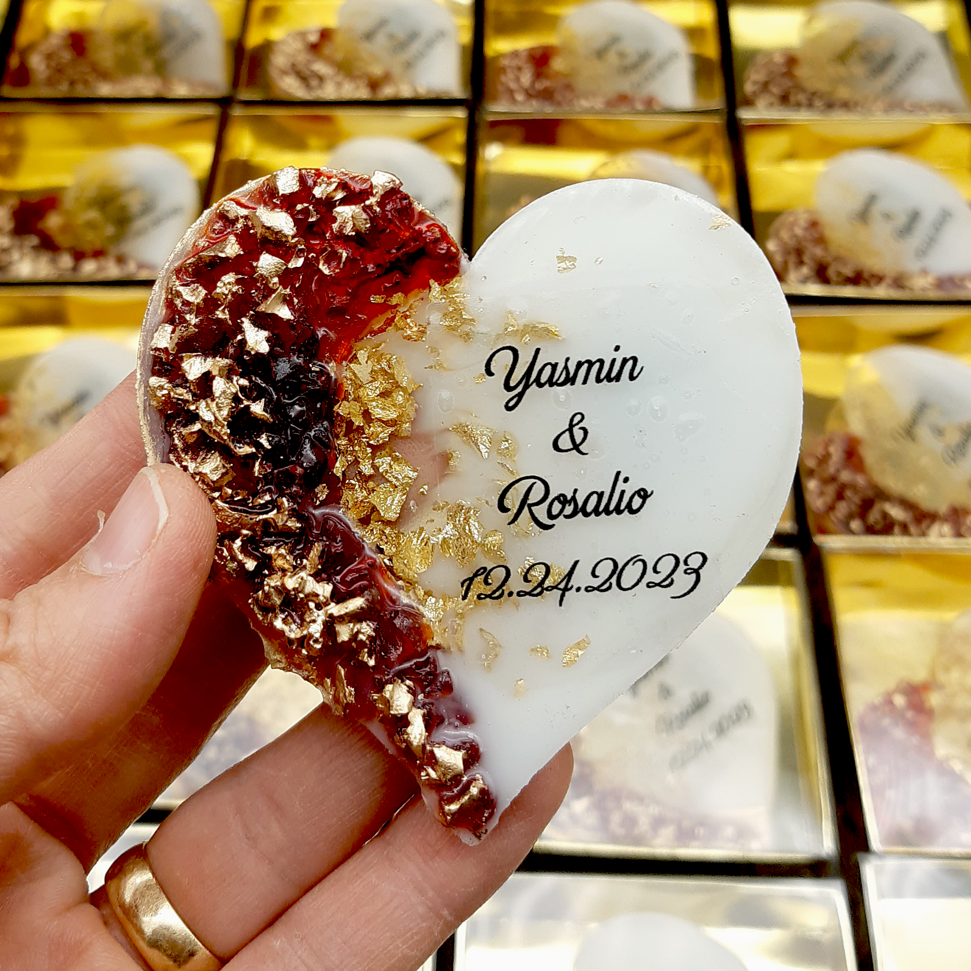 cadeau invité mariage,  Magnets Frigo remerciement Idée cadeau mariage personnalisé, petit cadeau pour dire merci cadeau baptêmes