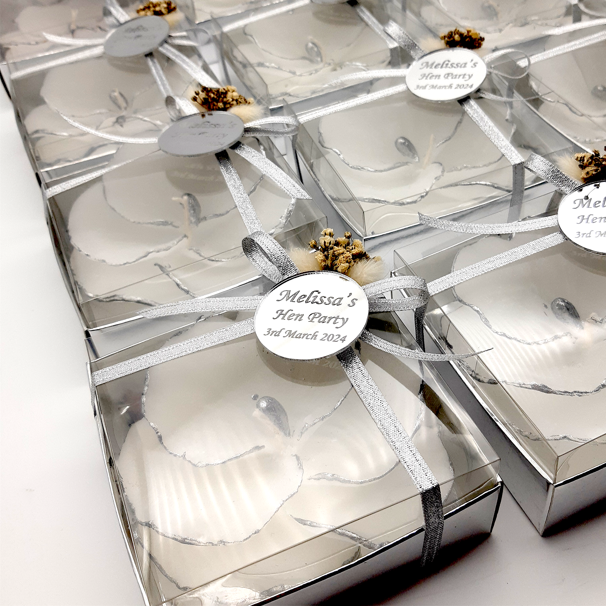 cadeau mariage invité bougie personnalisée,  orchidée bougie remerciement Idée petit cadeau pour merci baptêmes  our mariage, cadeaux de fête, fiançaillale