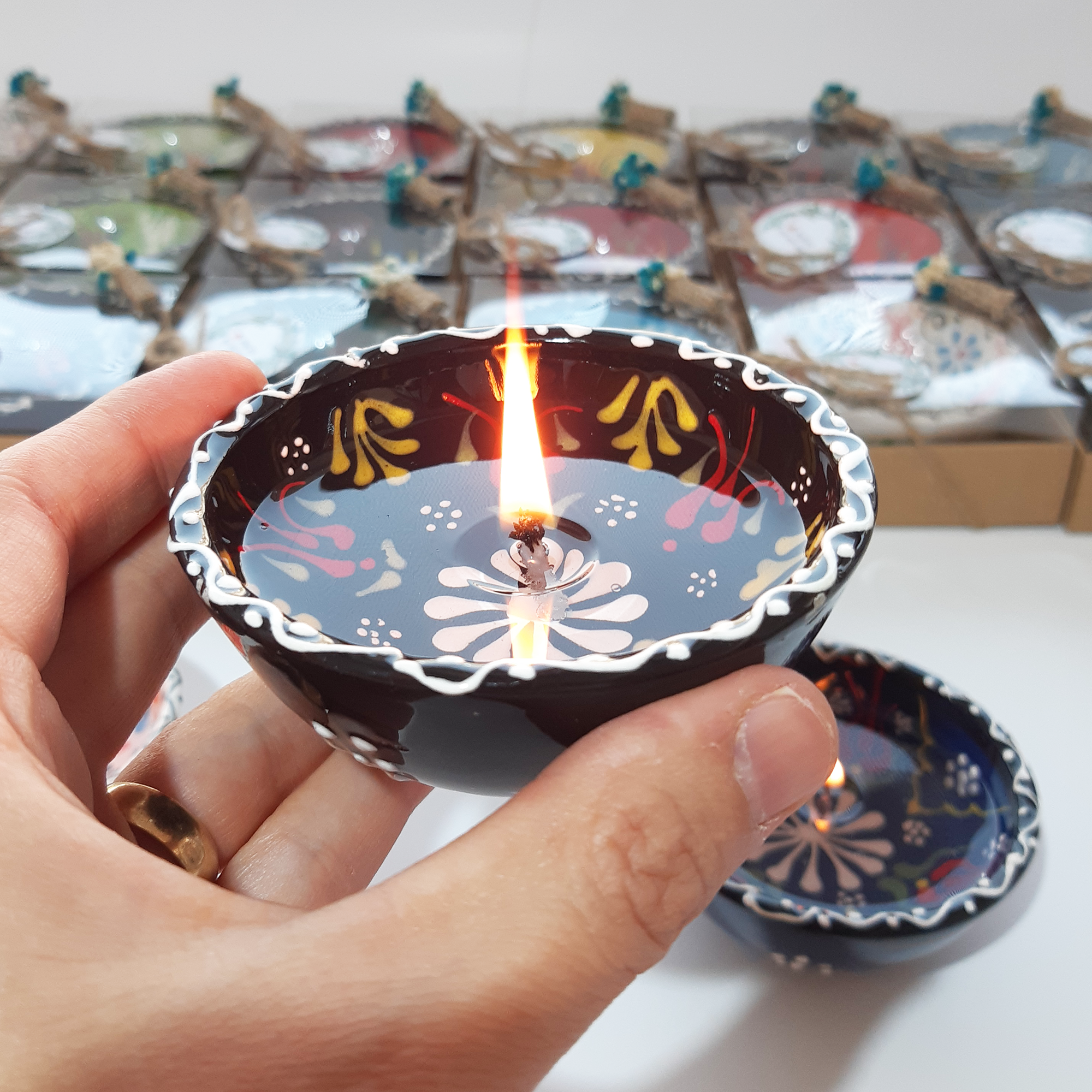 cadeau invité mariage, bougie en gel en céramique, remerciement Idée cadeau mariage personnalisé, petit cadeau pour dire merci cadeau baptêmes